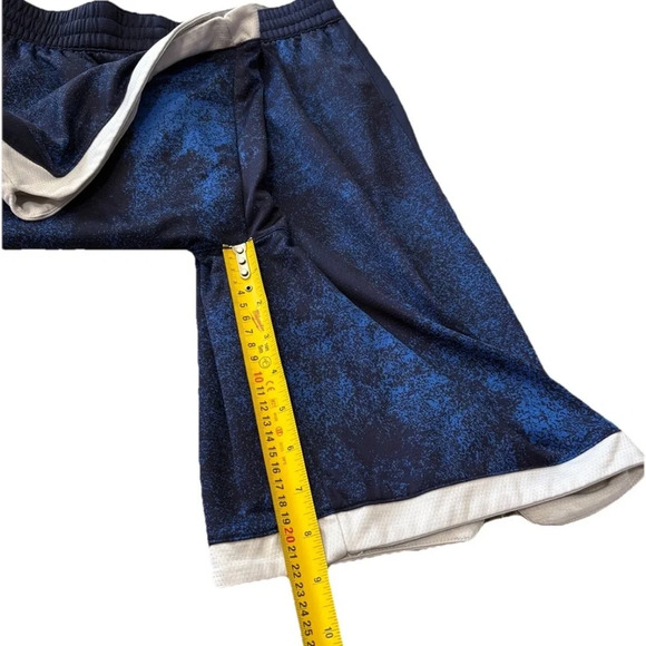 Nike Dri-Fit Boys XL Athletic Shorts Navy/White - Picture 4 of 6